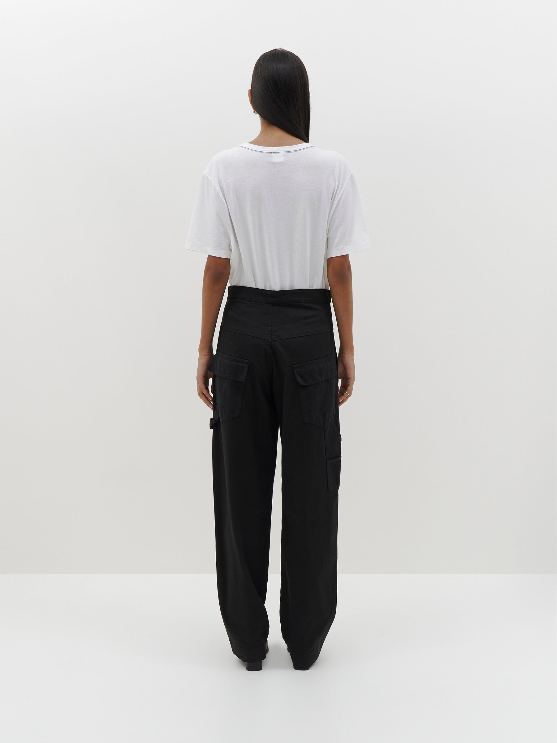 slouch cotton utility chino