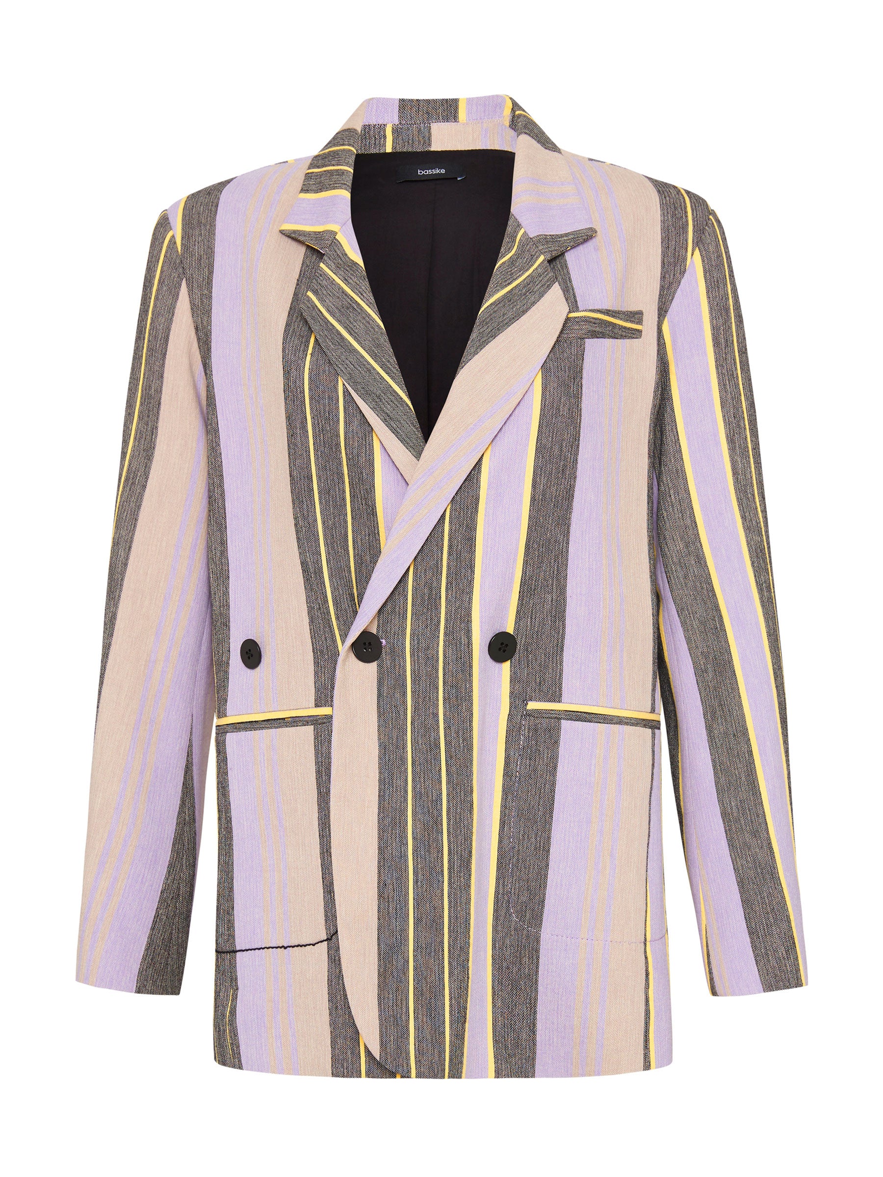 stripe man style blazer