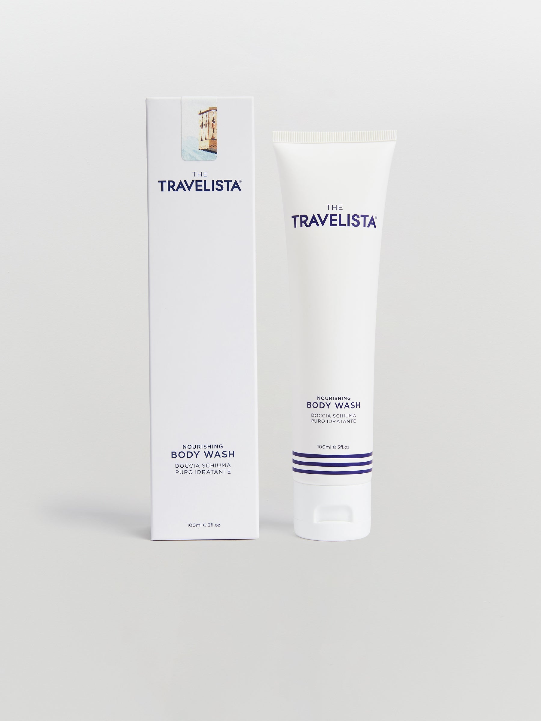 the travelista nourishing body wash
