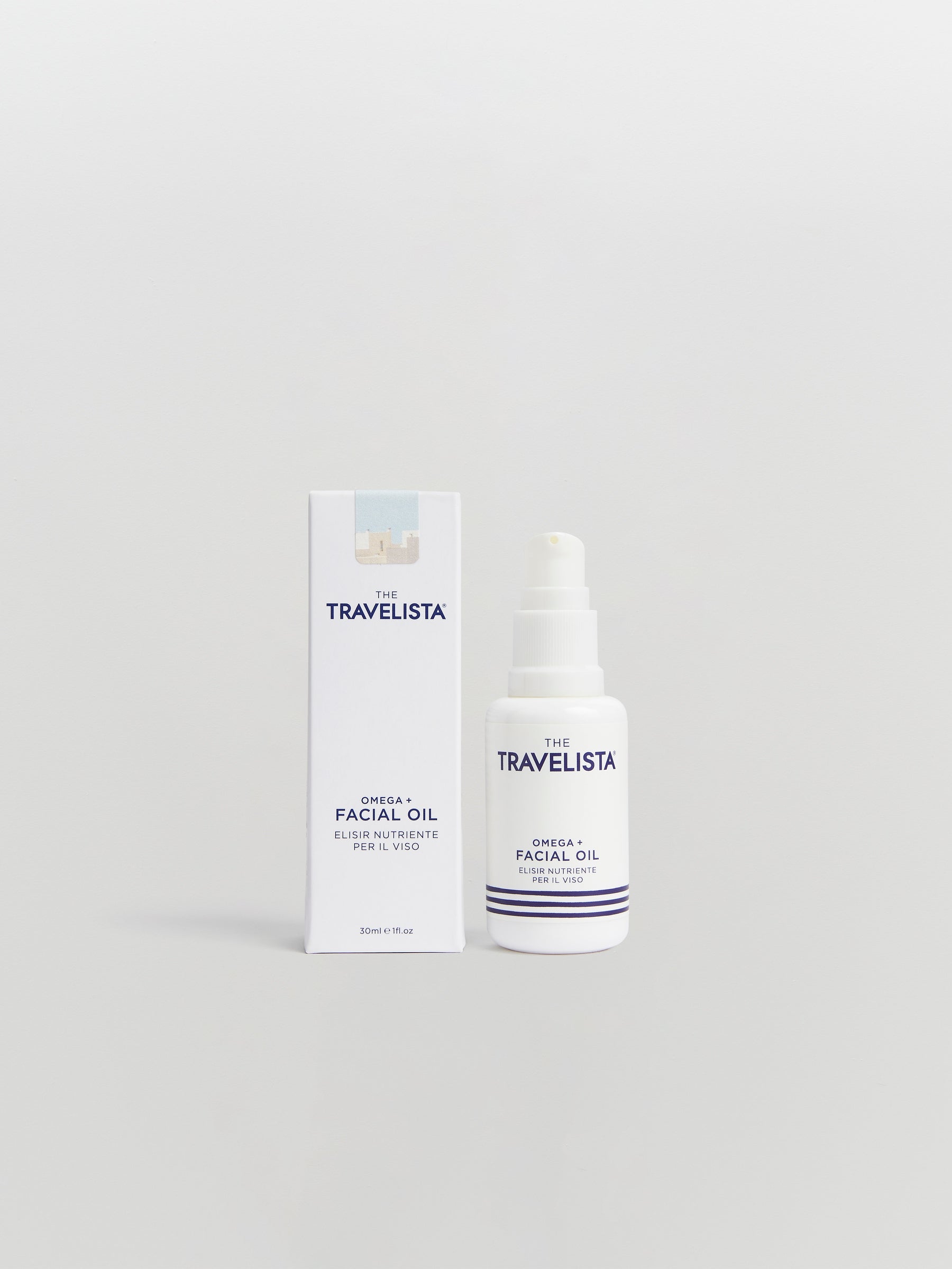 the travelista omega and facial oil