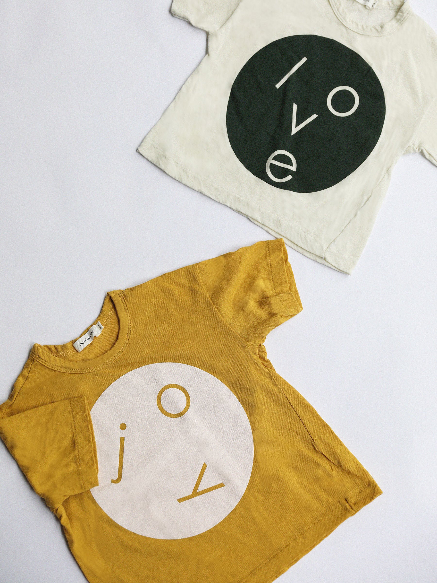 mini joy print t.shirt