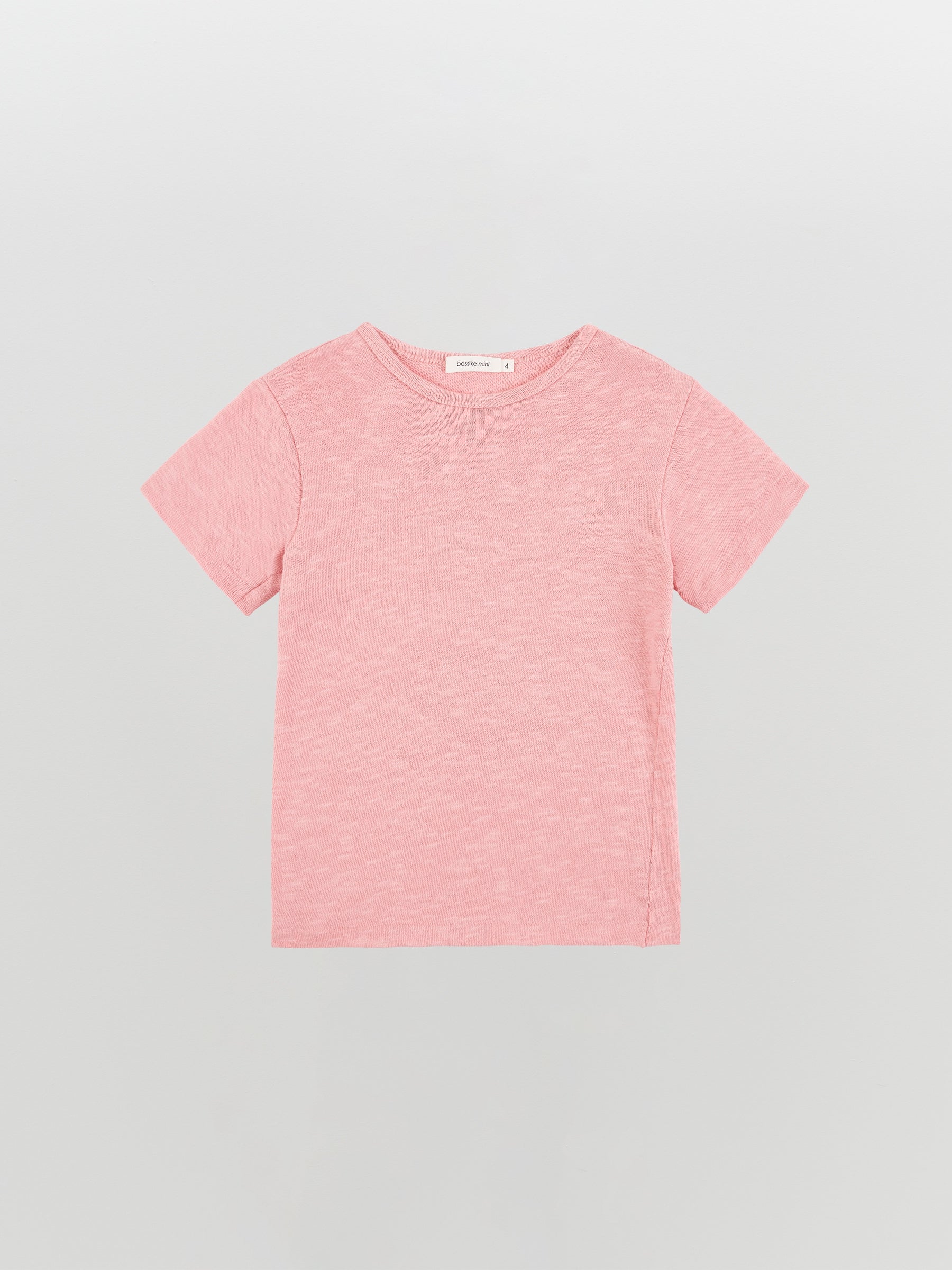 mini boxy slub rib t.shirt