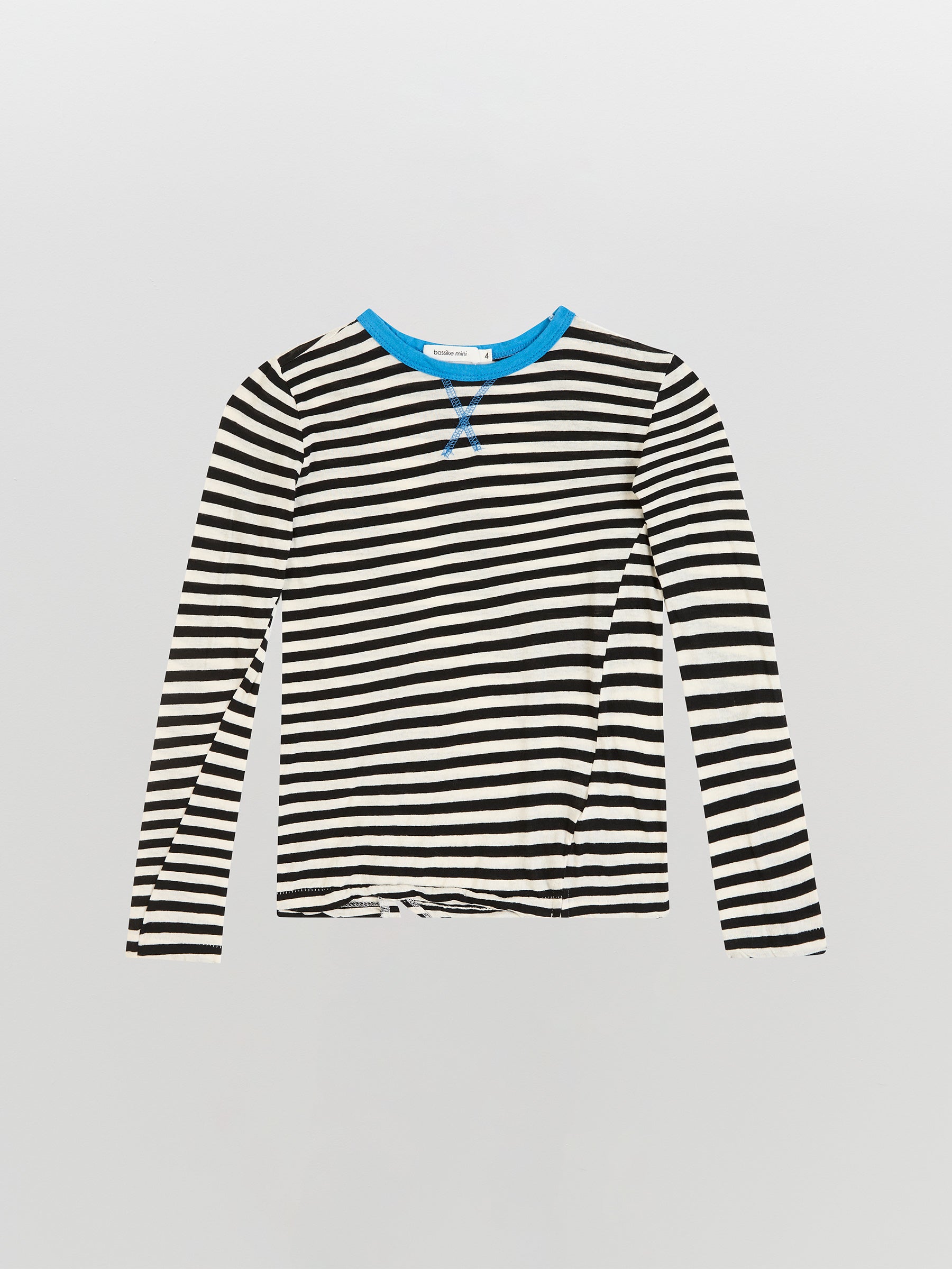 mini stripe heritage long sleeve t.shirt