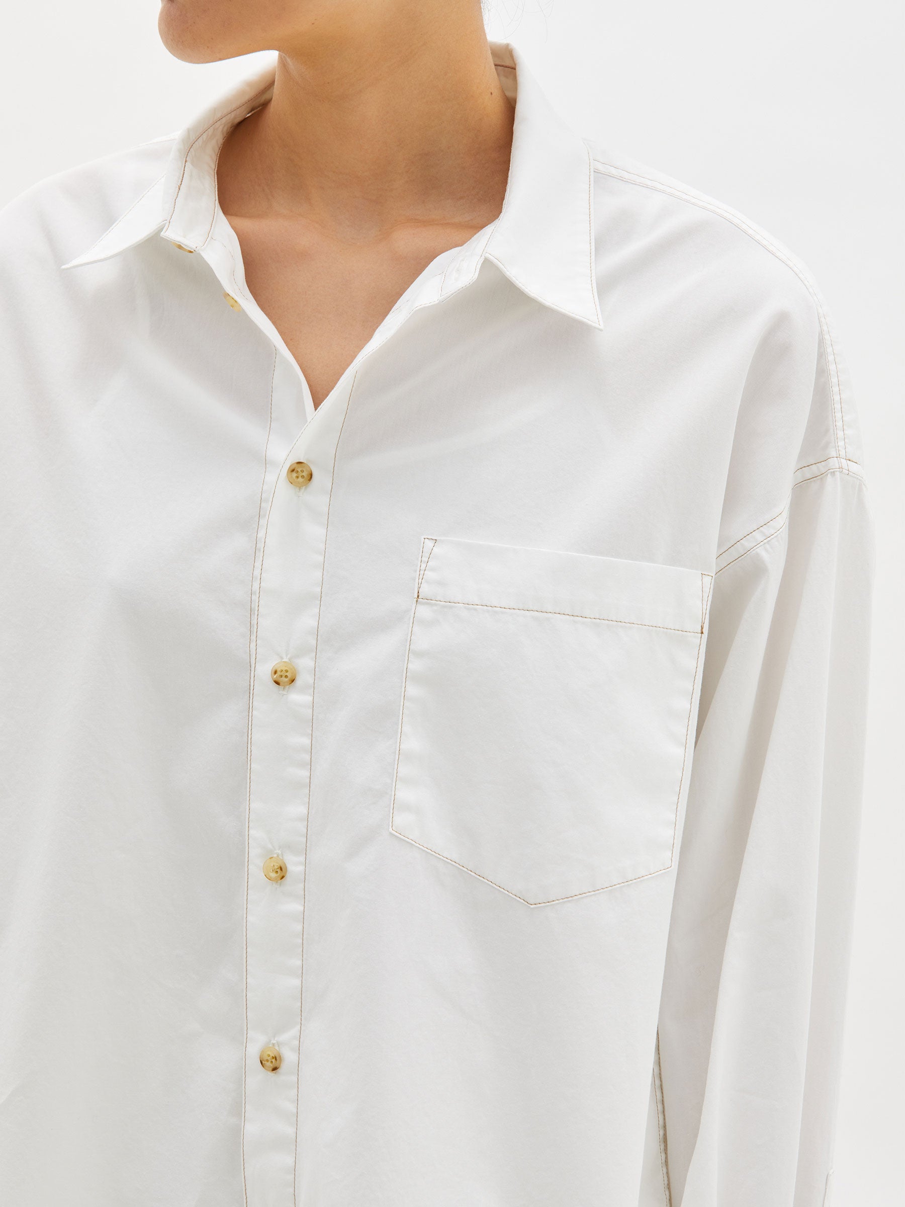 cotton oversized shirt