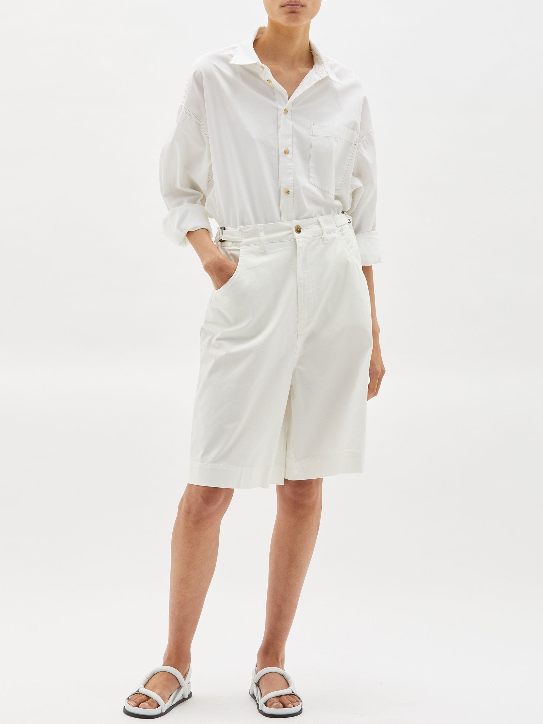 cotton oversized shirt
