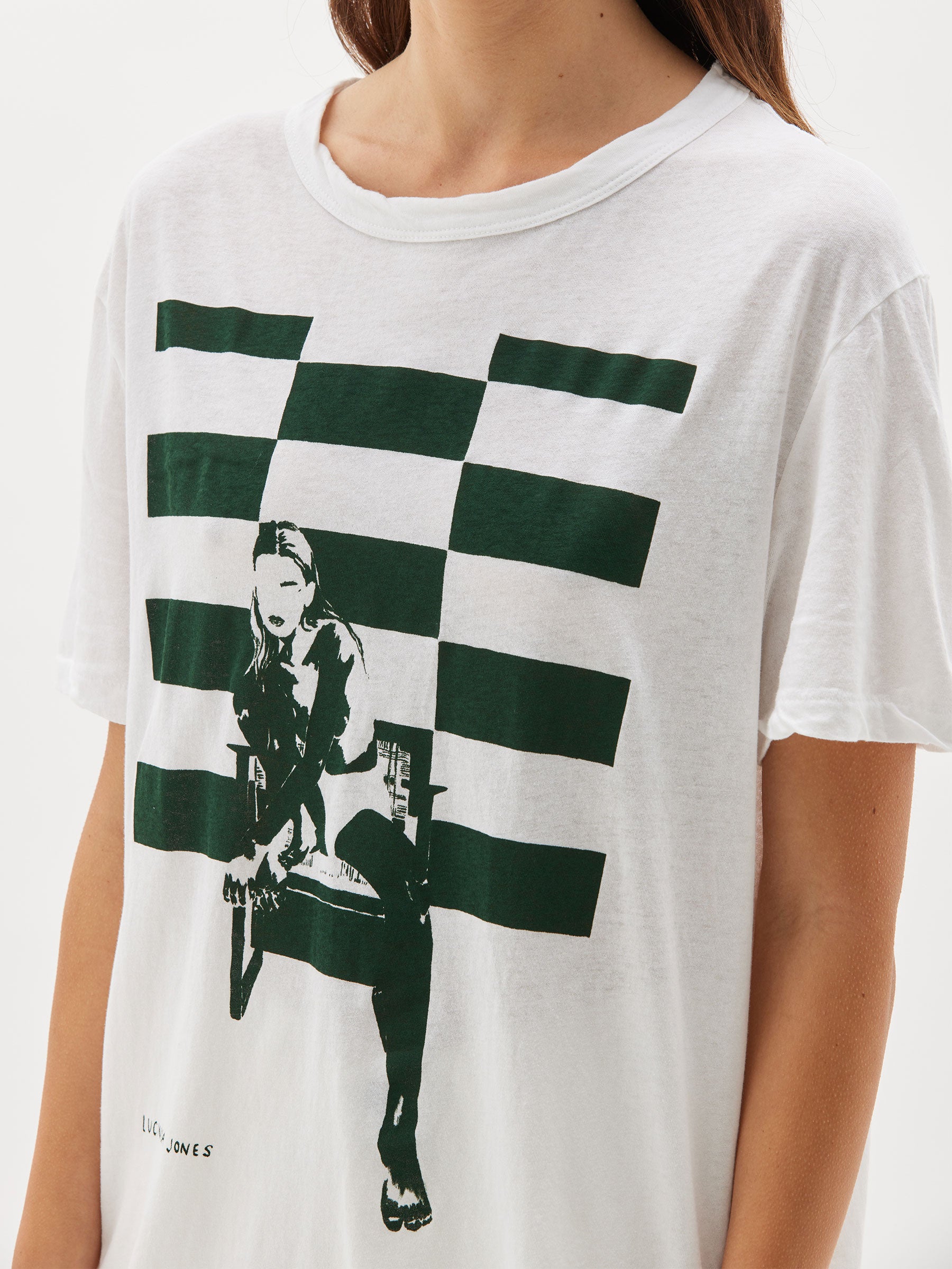 lucinda jones x bassike t.shirt