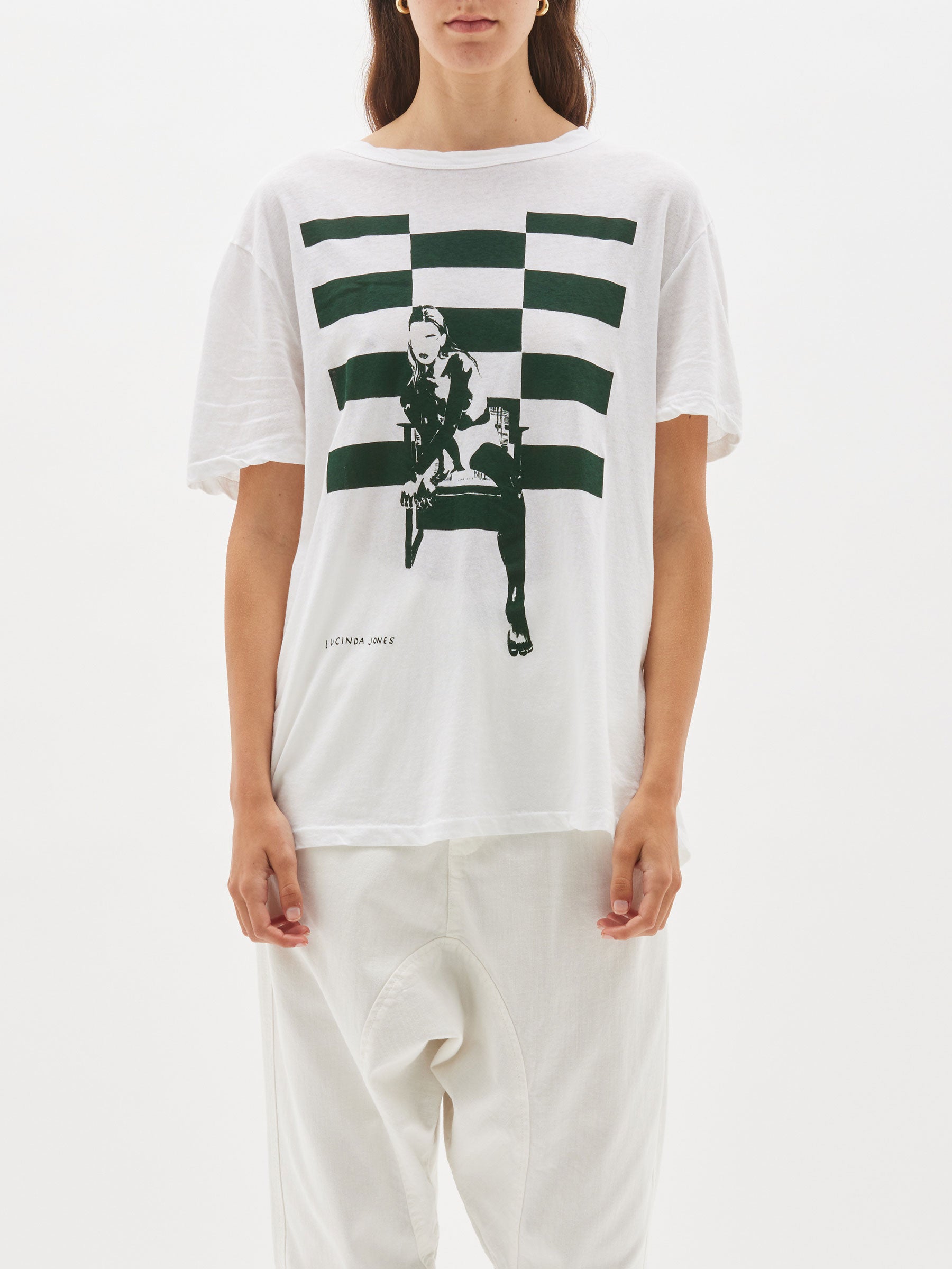 lucinda jones x bassike t.shirt