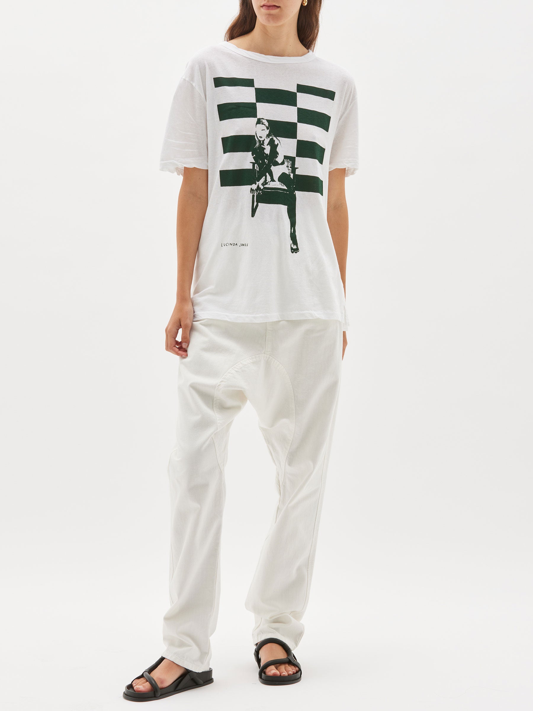 lucinda jones x bassike t.shirt