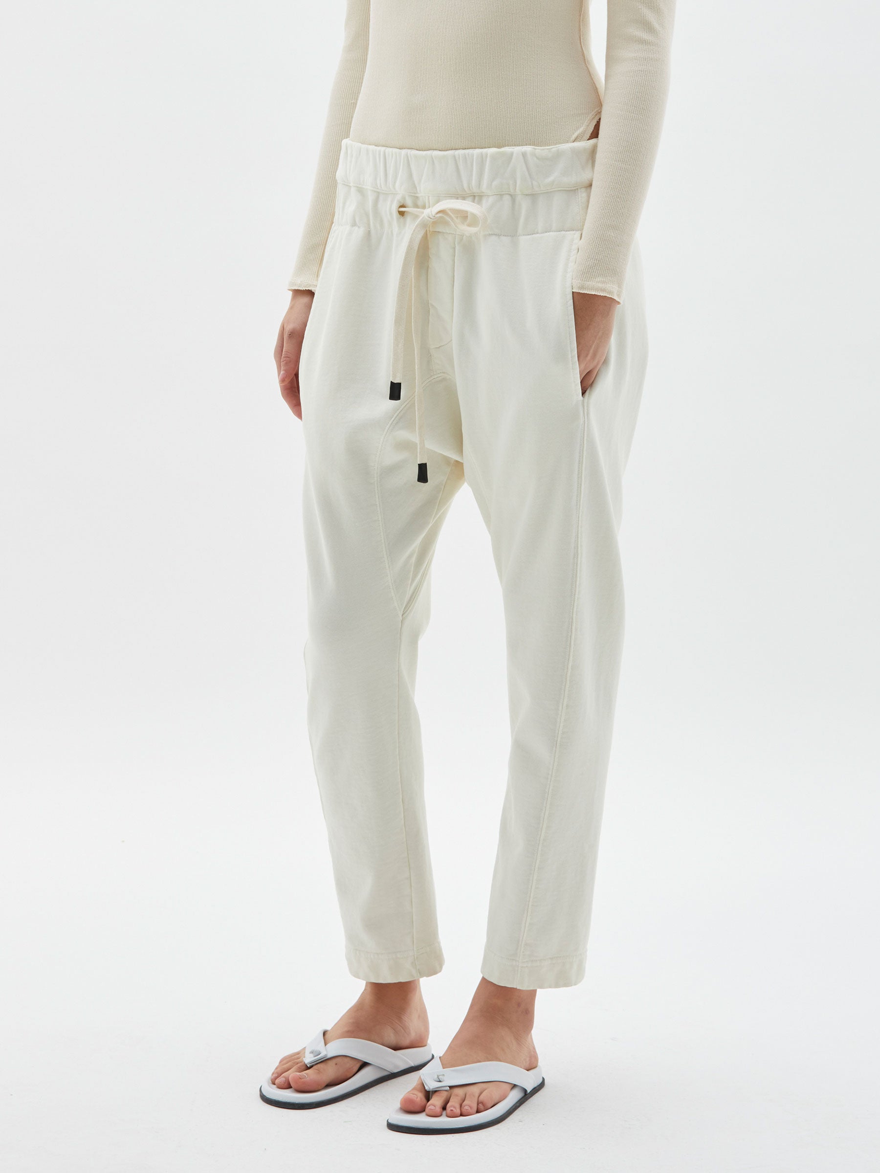 fleece relaxed pant