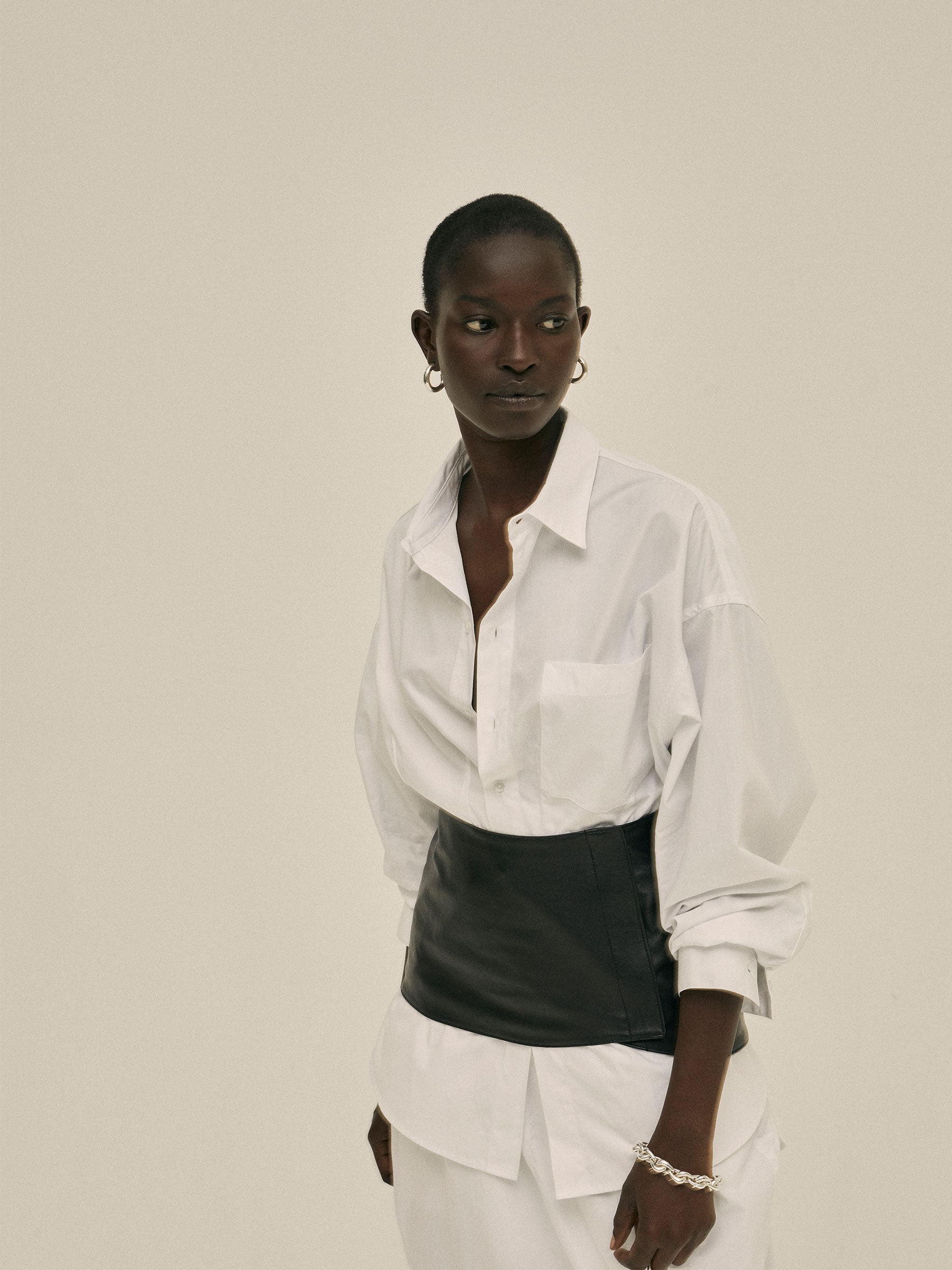 cotton darted shirt