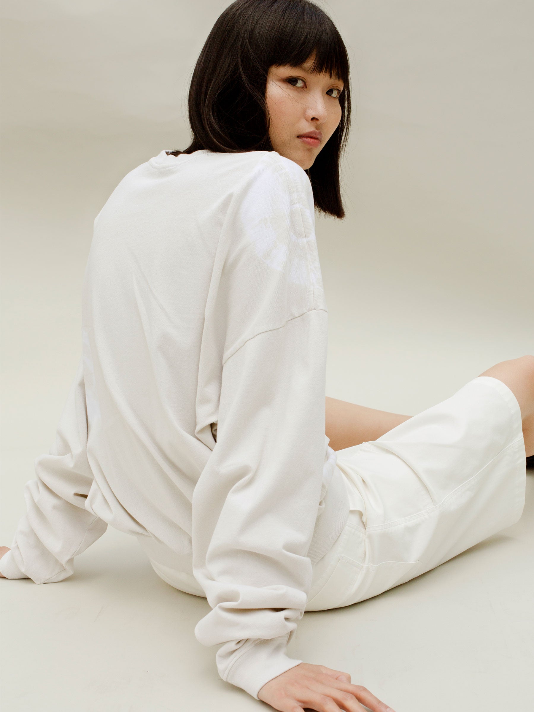 karamatsu wide sleeve sweat