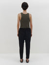 cotton canvas relaxed pant