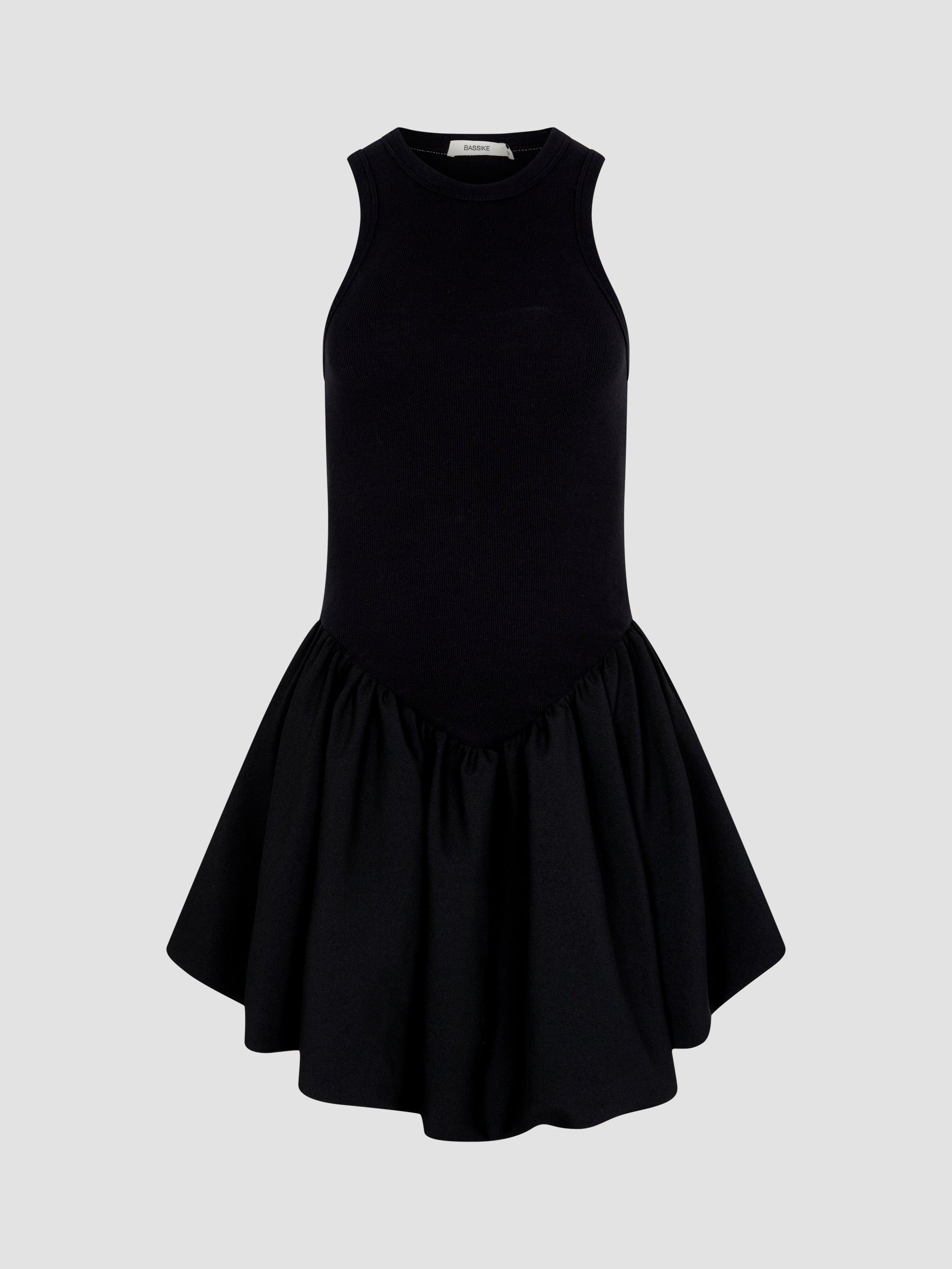 Rib Tank V Bubble Dress – BASSIKE