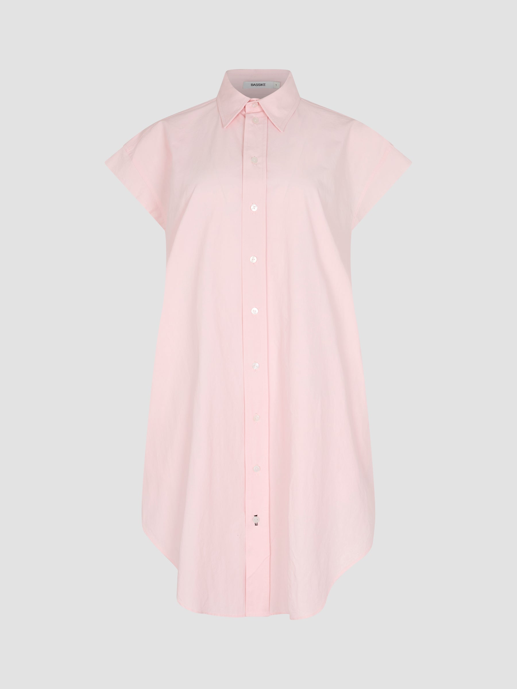bassike shirt dress Crushed Cotton Sleeveless Dres BASSIKE