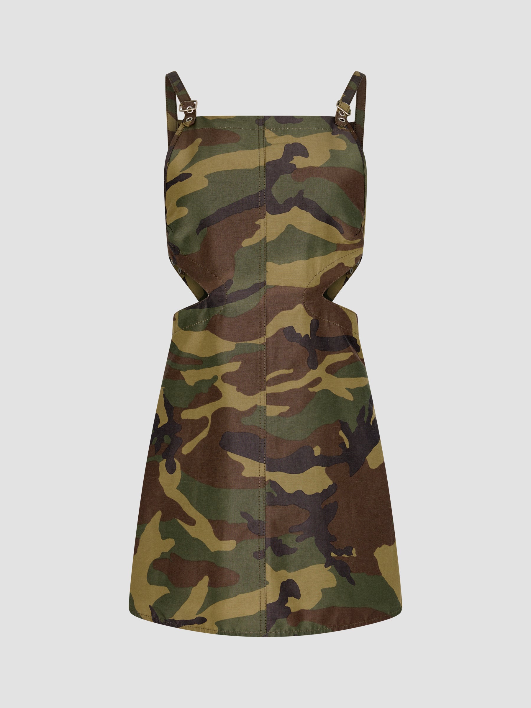 Adjustable Utility Mini Dress BASSIKE Adjustable Utility Mini Dress BASSIKE