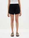 canvas flared short