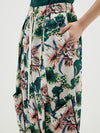 vintage floral long rise pant