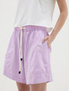 contrast pocket detail short