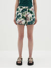 vintage floral mini short