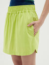 cotton canvas tennis skirt