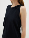 asymmetric twist detail t.shirt