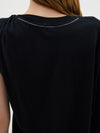 asymmetric twist detail t.shirt