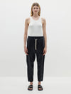 relaxed leather pant ll