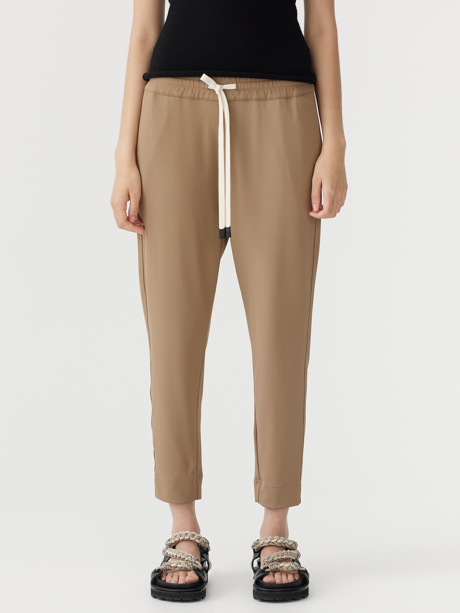 stretch twill tapered pant