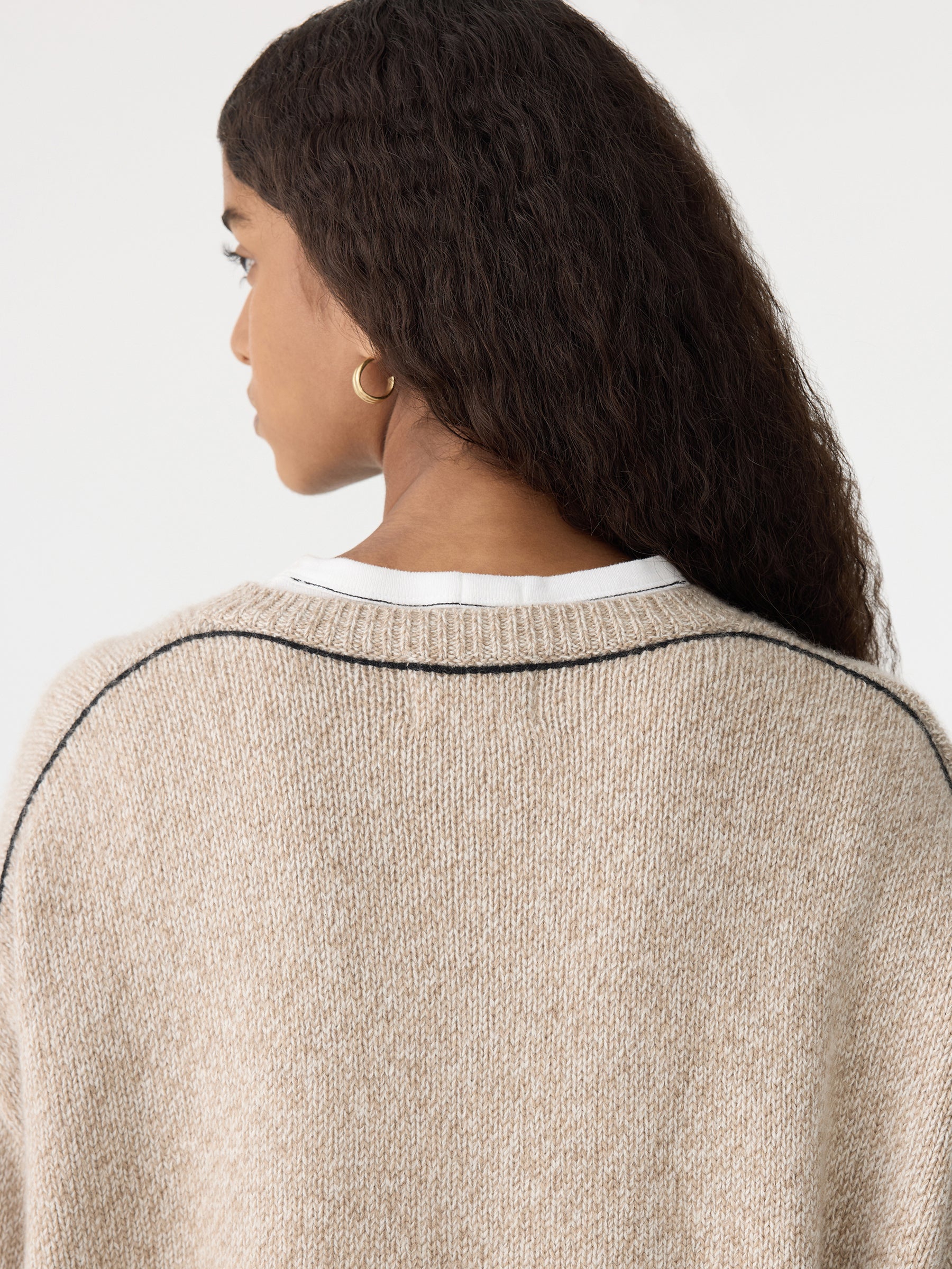 Bassike Knitwear Sale Men Carded Cashmere Knit – BASSIKE