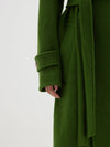 boucle wool coat