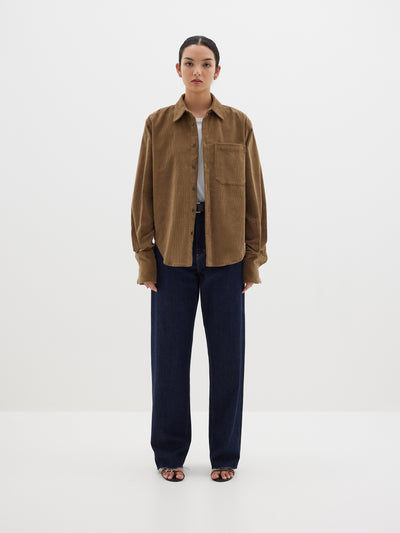casual classic cord shirt