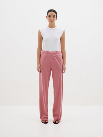 wide leg pigment dye pant