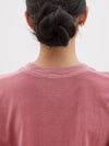 pigment dye double jersey sweat