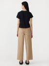 cotton twill tapered pant