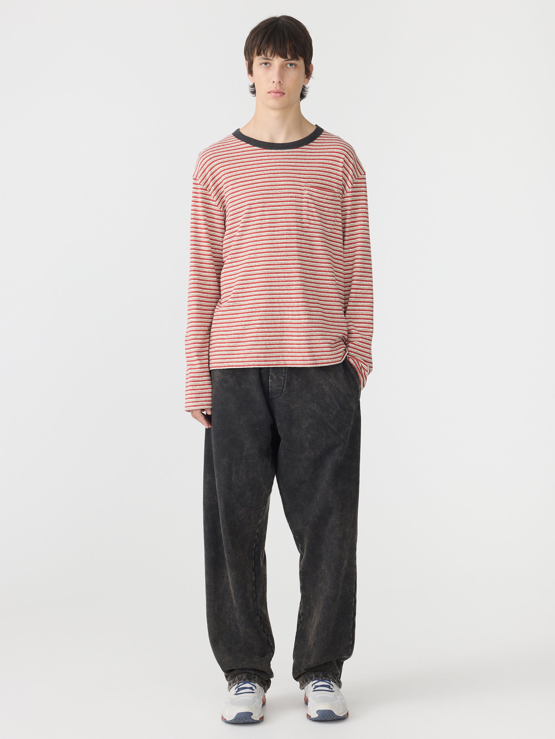 Recycled Cotton Long Sleeve T-Shirt