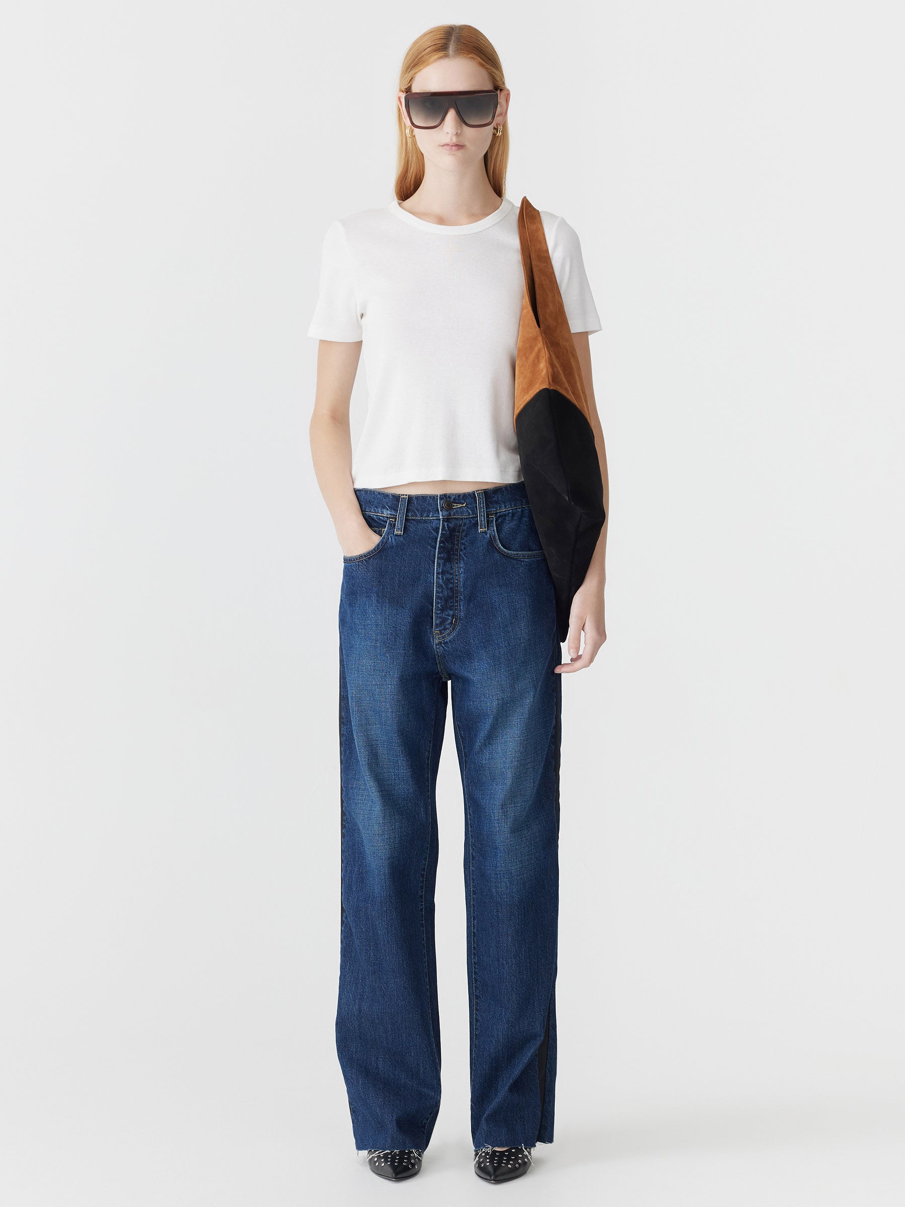 Slouch Tuxedo Jean