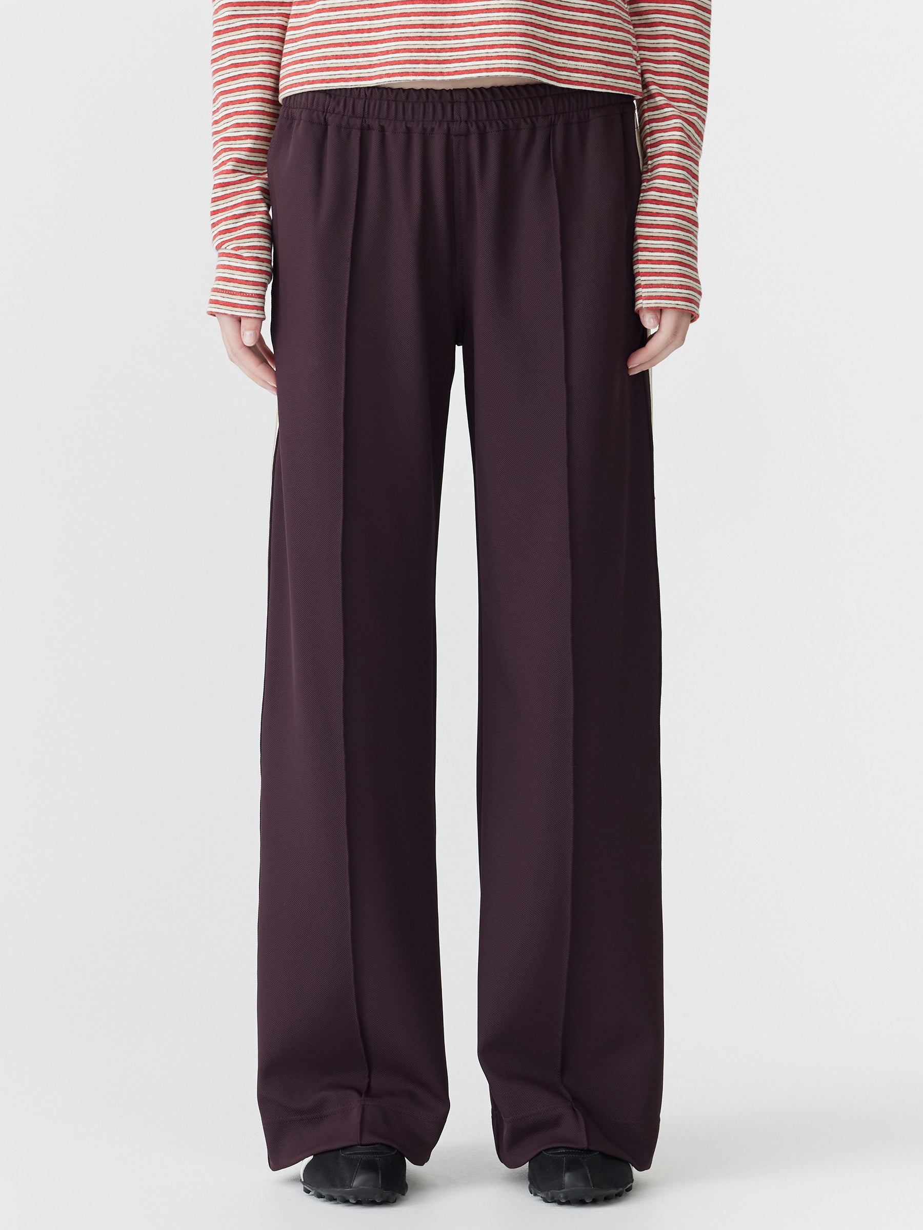 Wide Leg Athletic Tape Pant