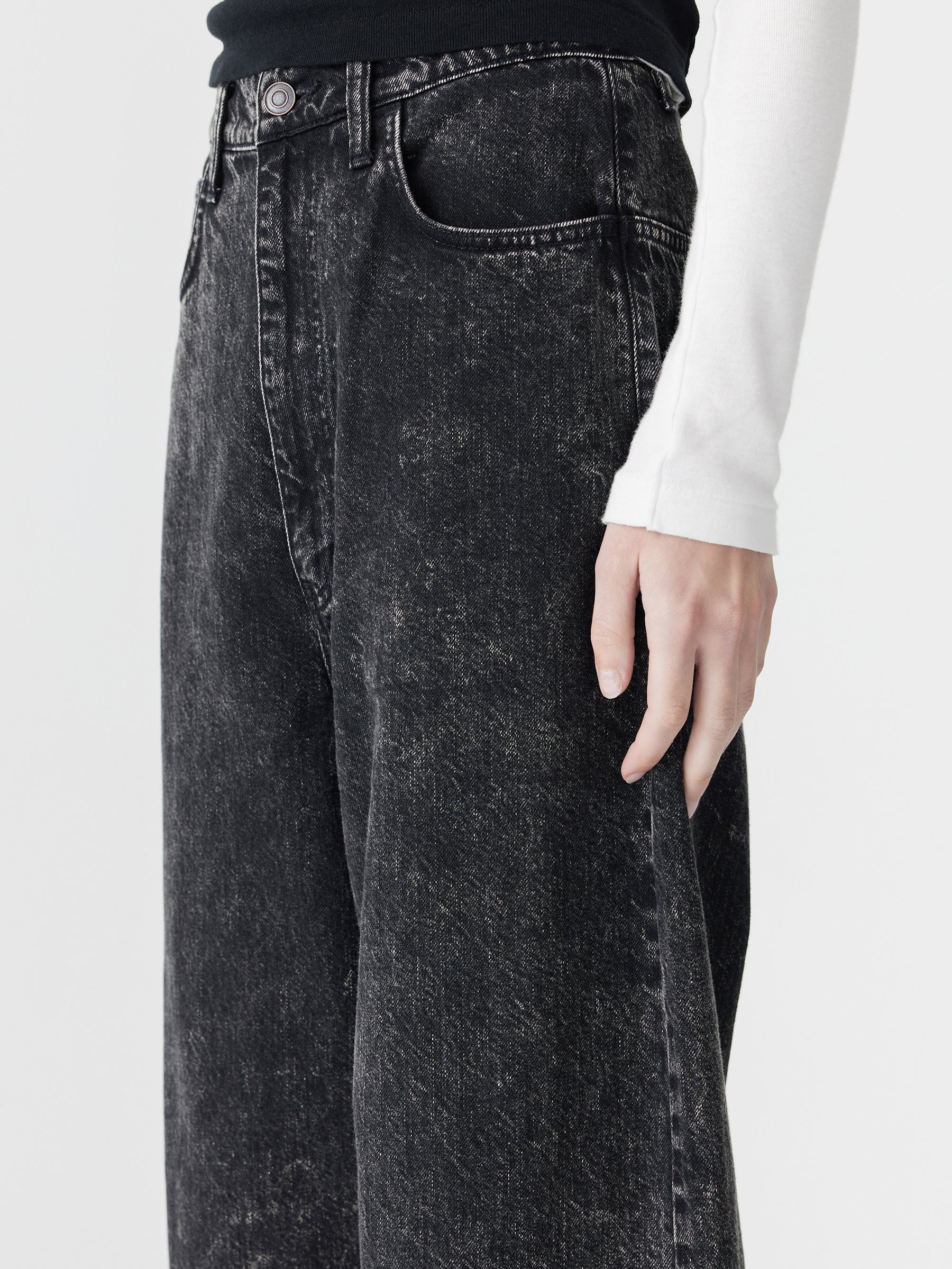 Motley Long Rise Slouch Jean