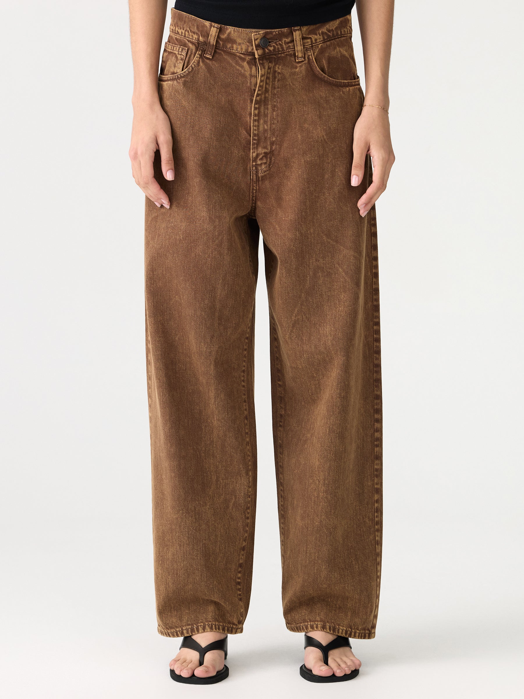 Motley Long Rise Slouch Jean
