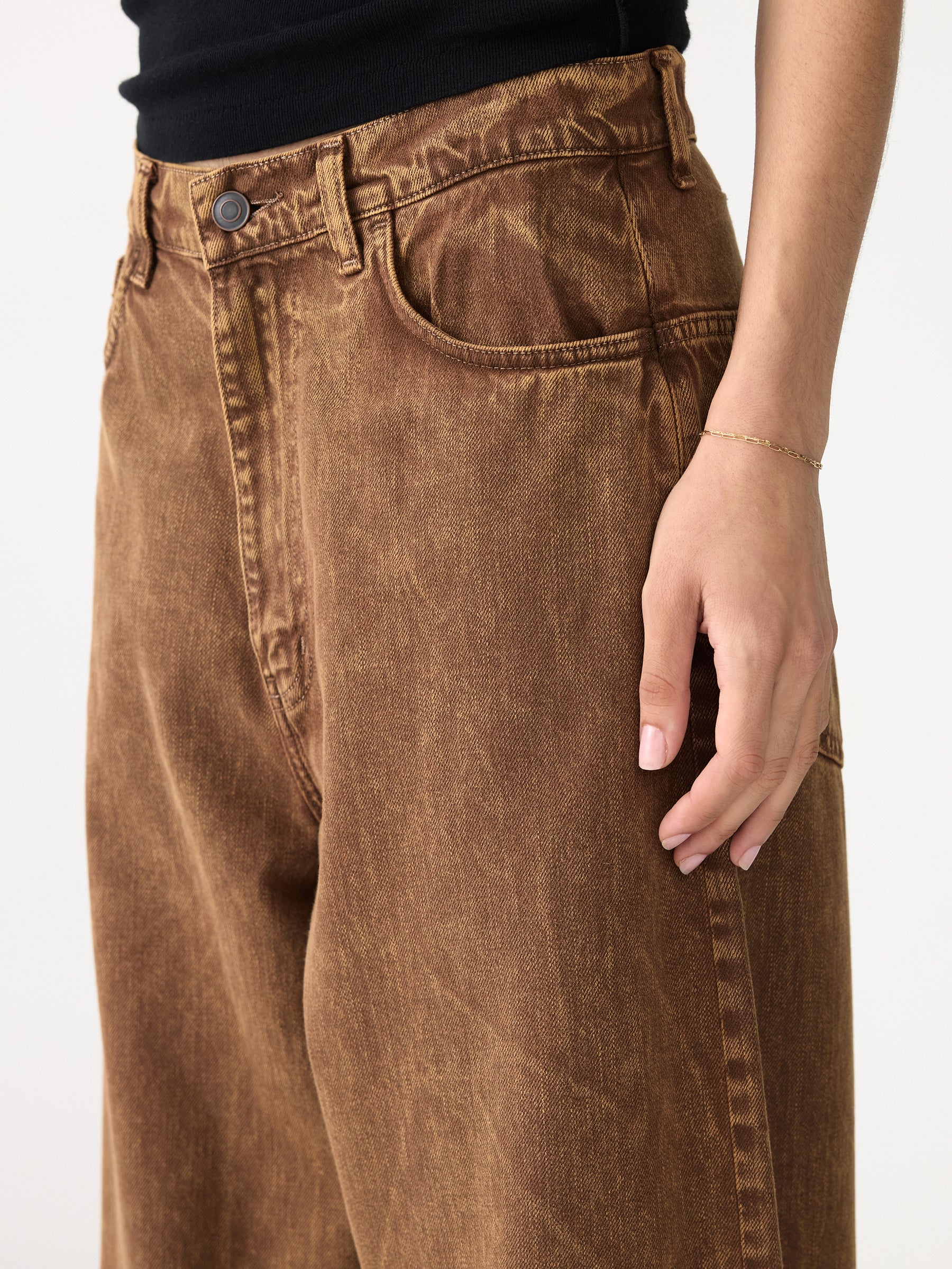 Motley Long Rise Slouch Jean