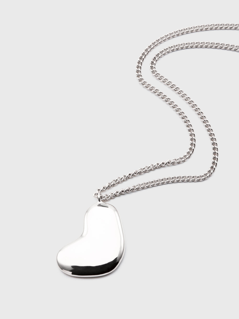 meadowlark lava heart necklace large