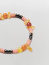 pigna garnet and sunstone bracelet