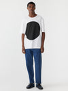 slouch fit dot t.shirt