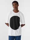 slouch fit dot t.shirt