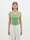 slim superfine rib tank