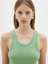 slim superfine rib tank