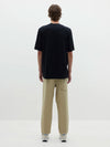 cotton twill double knee pant