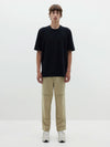 cotton twill double knee pant