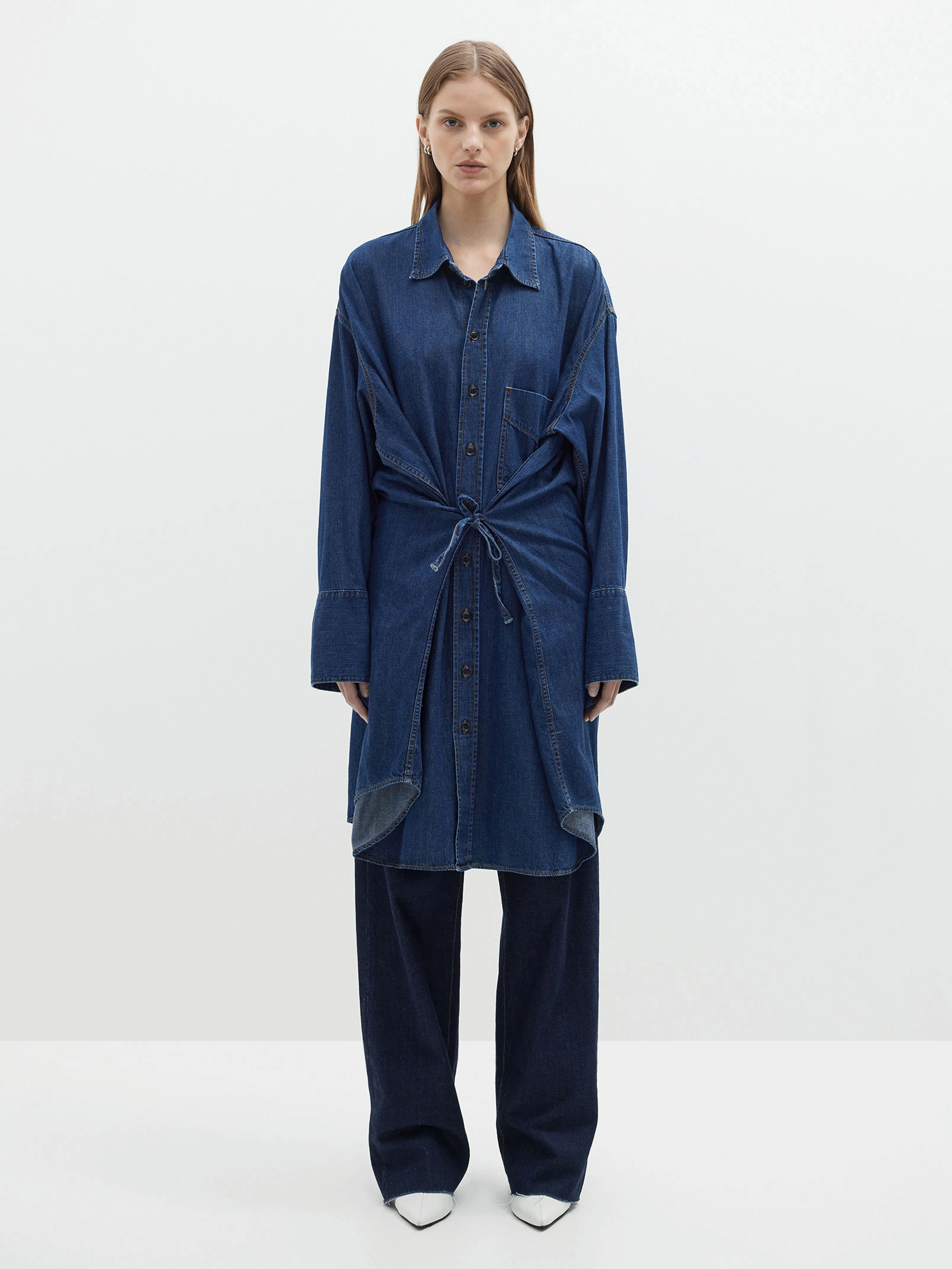 Select sales denim dress