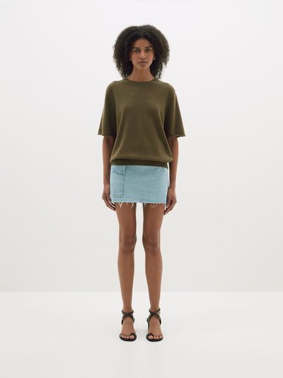 merino cashmere slouch t.shirt
